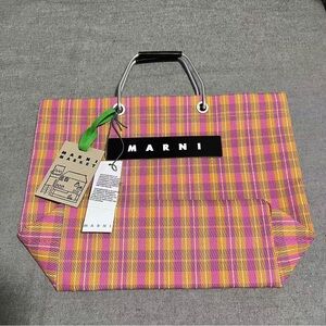 Marni woven tote bag